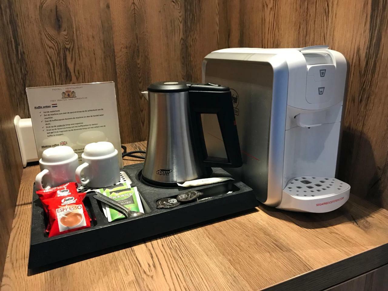 Hotel Het Wapen Van Drenthe 로뎅 외부 사진